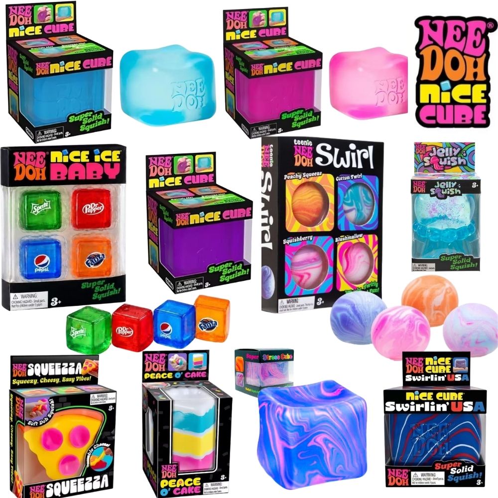 Fire Starter Cube - Schylling Nee-Doh Nice Küp Duyusal Sıkma