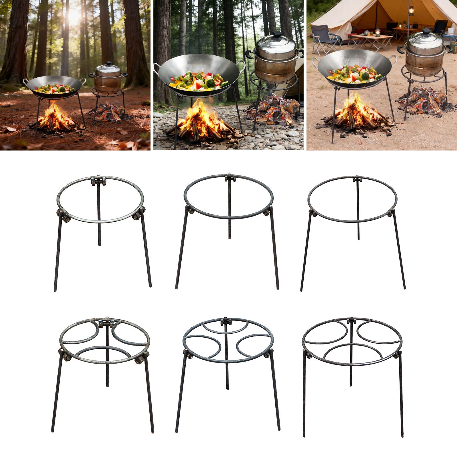 Camping Cooking Fire Stove - Kamp Ateşi Tripod'u, Hollanda Fırını Çok