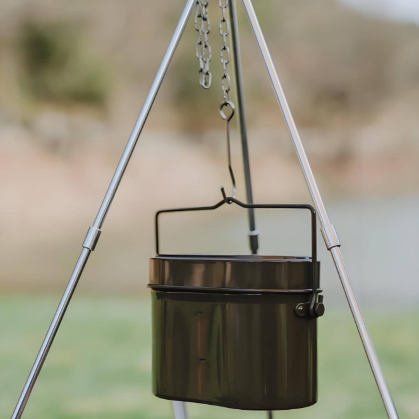 Camping Cooking Mess Kit - Alman Tasarım Çok Amaçlı 3 Parçalı