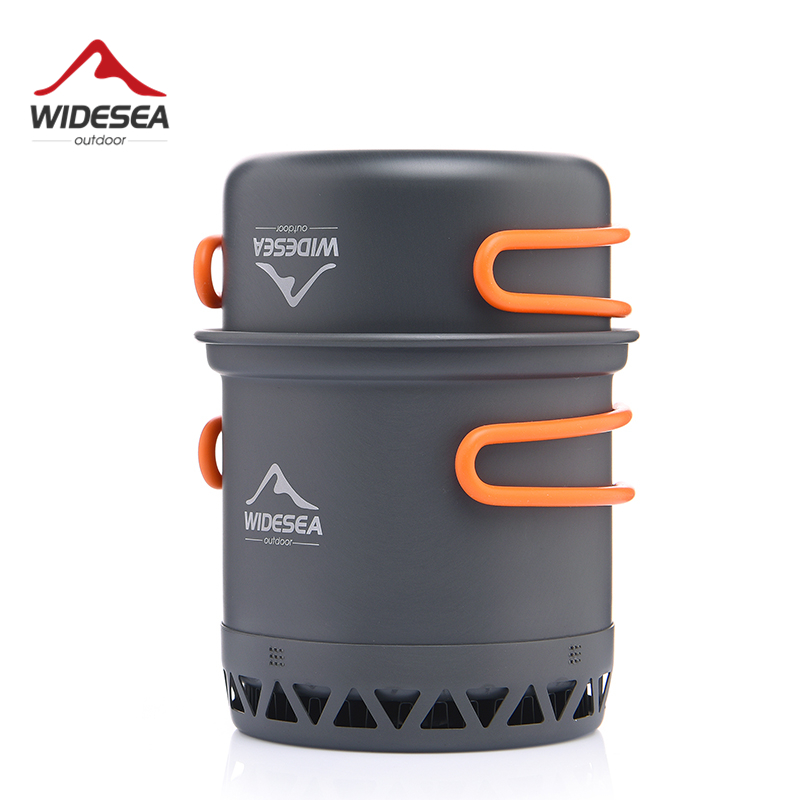 Quechua Camping Cooking Set - Widesea Kamp 1.3L 2.3L Tencere Açık