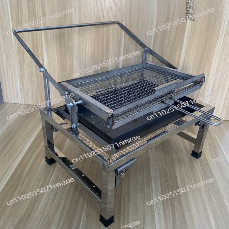 Camp Grill Portable Folding - Ev Taşınabilir Çevirmeli Izgara Katlanır Kamp