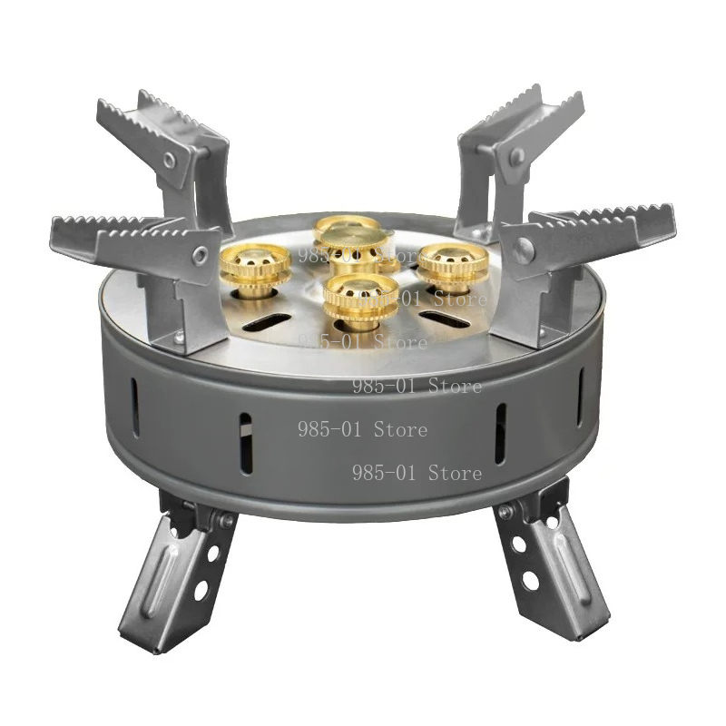 Camping Cooking Fire Stove - Taşınabilir Rüzgar Geçirmez Gazlı Ocak, Gazlı