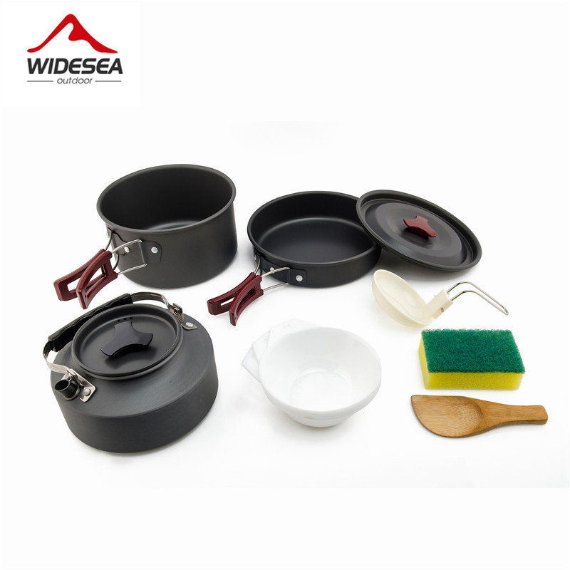 Quechua Camping Cooking Set - Widesea kamp TENCERE SETİ açık Pot