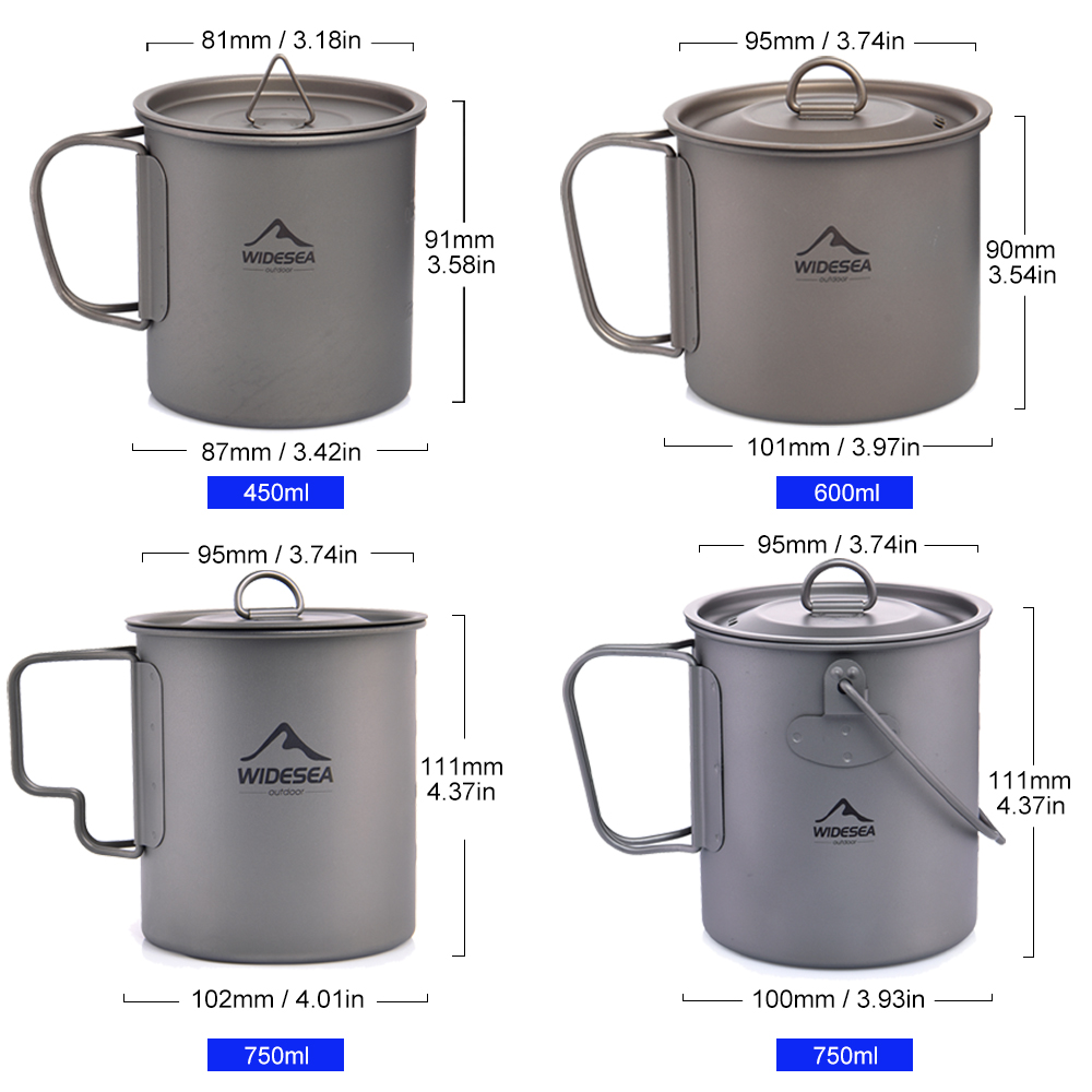 Widesea Kamp Kupa Titanyum Bar - Quechua Camping Cooking Set incelemesi ve fiyatı