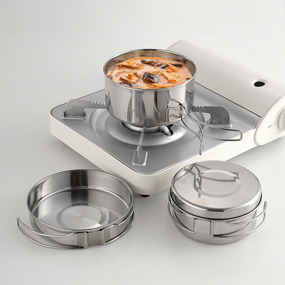 1 Set Paslanmaz Çelik Kamp Yem - Camping Cooking Lightweight incelemesi ve fiyatı