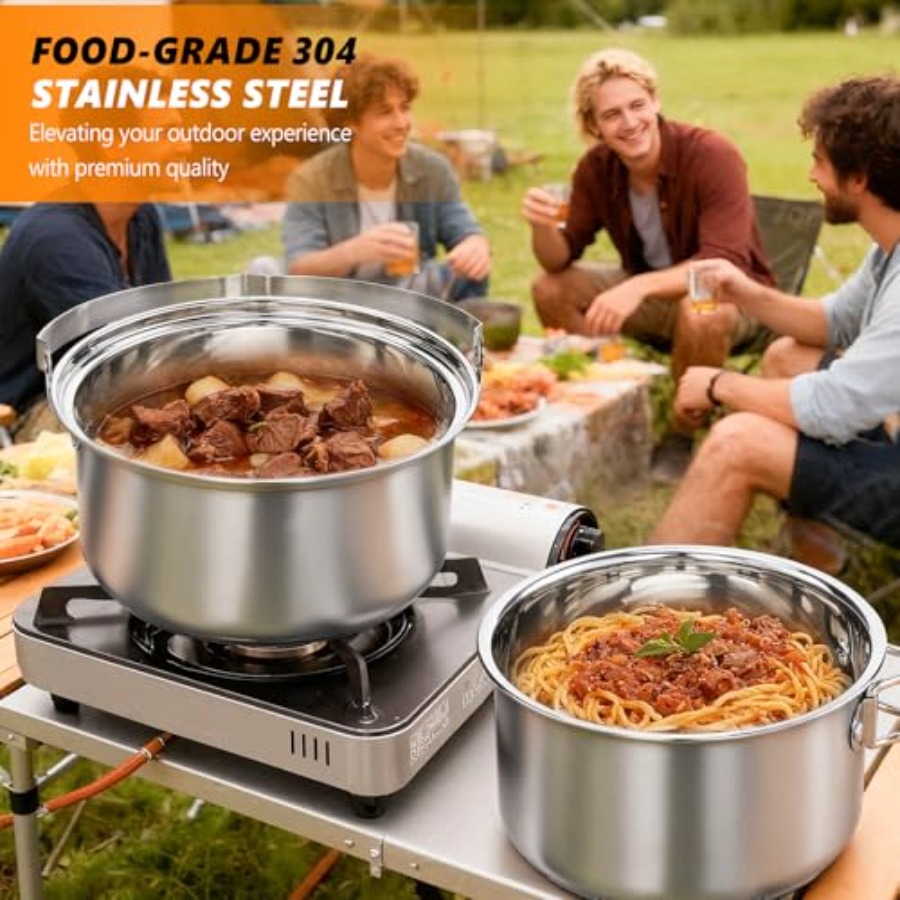 Kamp Yemek Pişirme Seti, 4-6 K - Camping Cooking Mess Kit incelemesi ve fiyatı