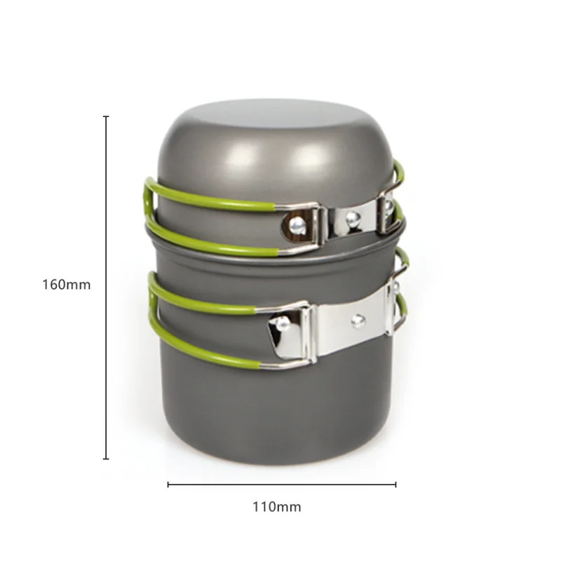 Ultra Hafif Kamp Tencere Seti: - Camping Cooking Mess Kit incelemesi ve fiyatı