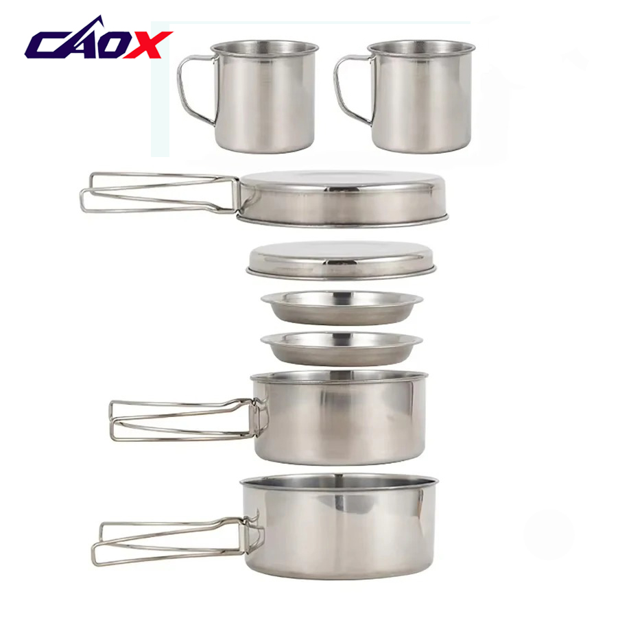 CAOX 8 Parça/Set Kamp Yemek Se - Camping Cooking Mess Kit incelemesi ve fiyatı