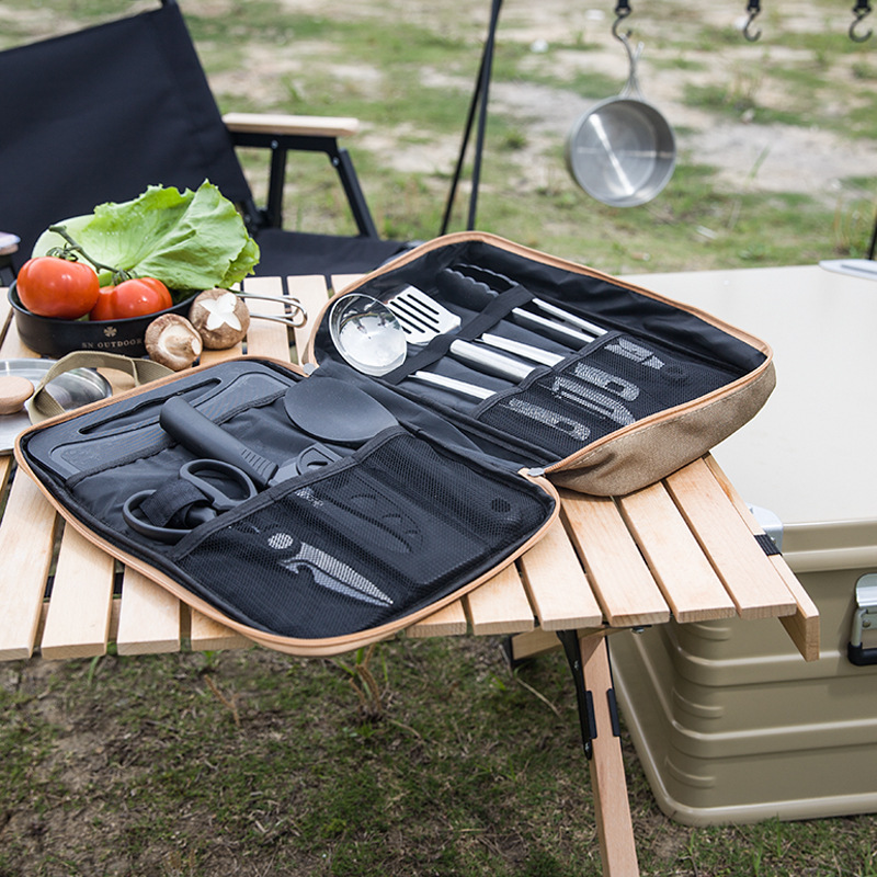 8 adet Kamp Mutfak Tencere Set - Camping Cooking Roll incelemesi ve fiyatı