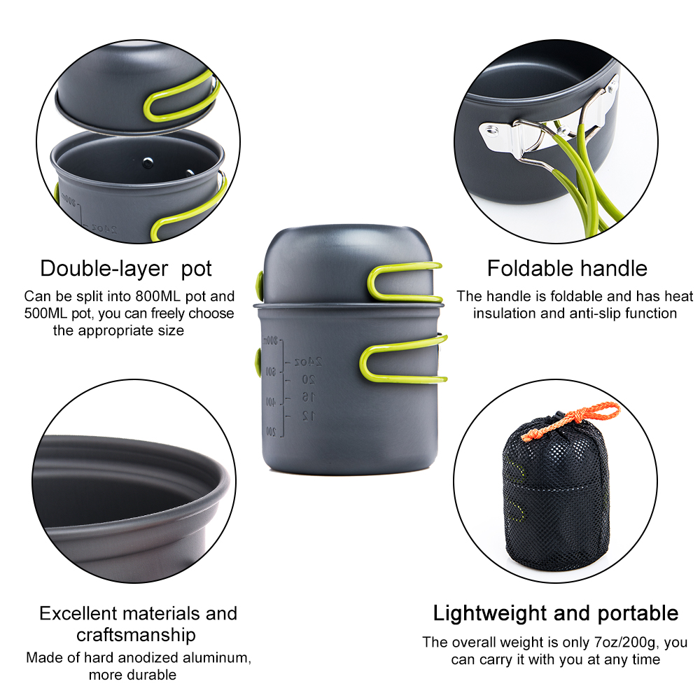 Widesea Kamp Pişirme Gereçleri - Quechua Camping Cooking Set incelemesi ve fiyatı