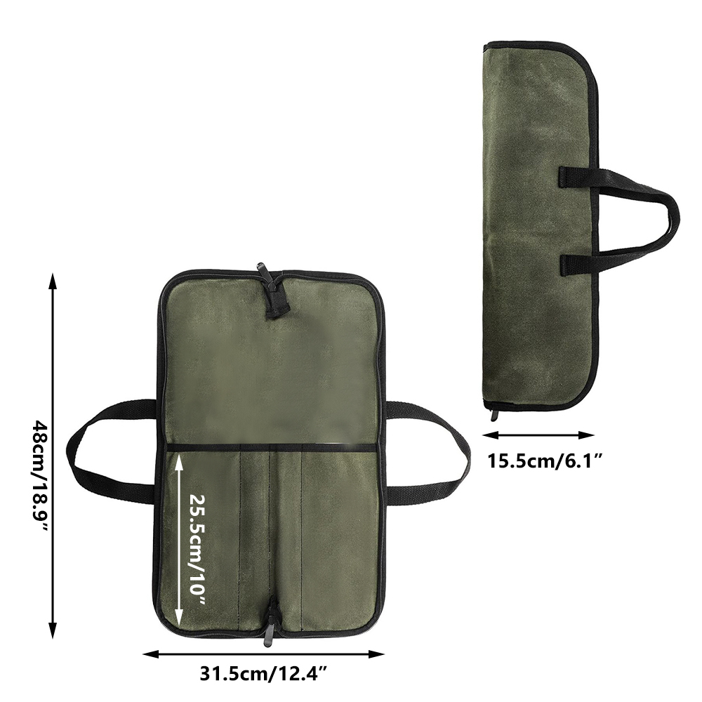 Cilalı Kanvas Bıçak Çantası Ço - Camping Cooking Roll incelemesi ve fiyatı