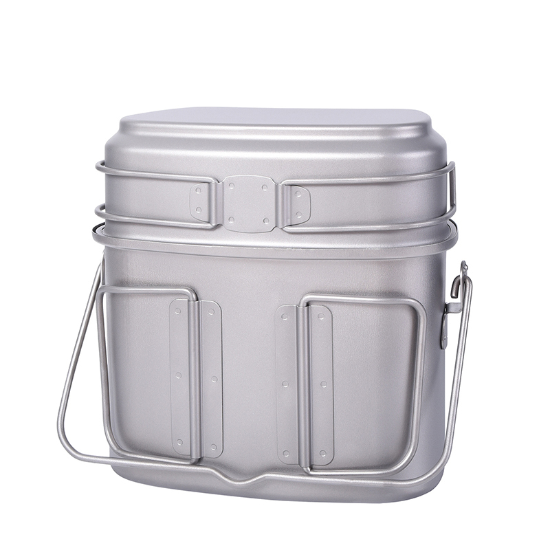 1.5L açık askeri kantin kamp y - Camping Cooking Mess Kit incelemesi ve fiyatı