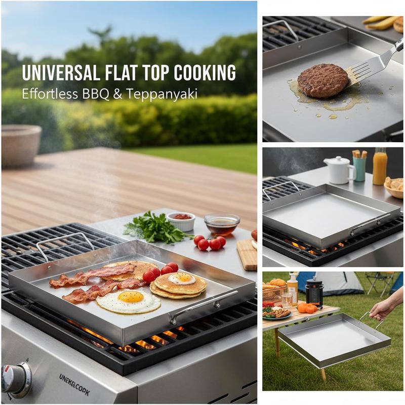 Evrensel Düz Üstlü Izgara 18x1 - Camping Cooking Top incelemesi ve fiyatı