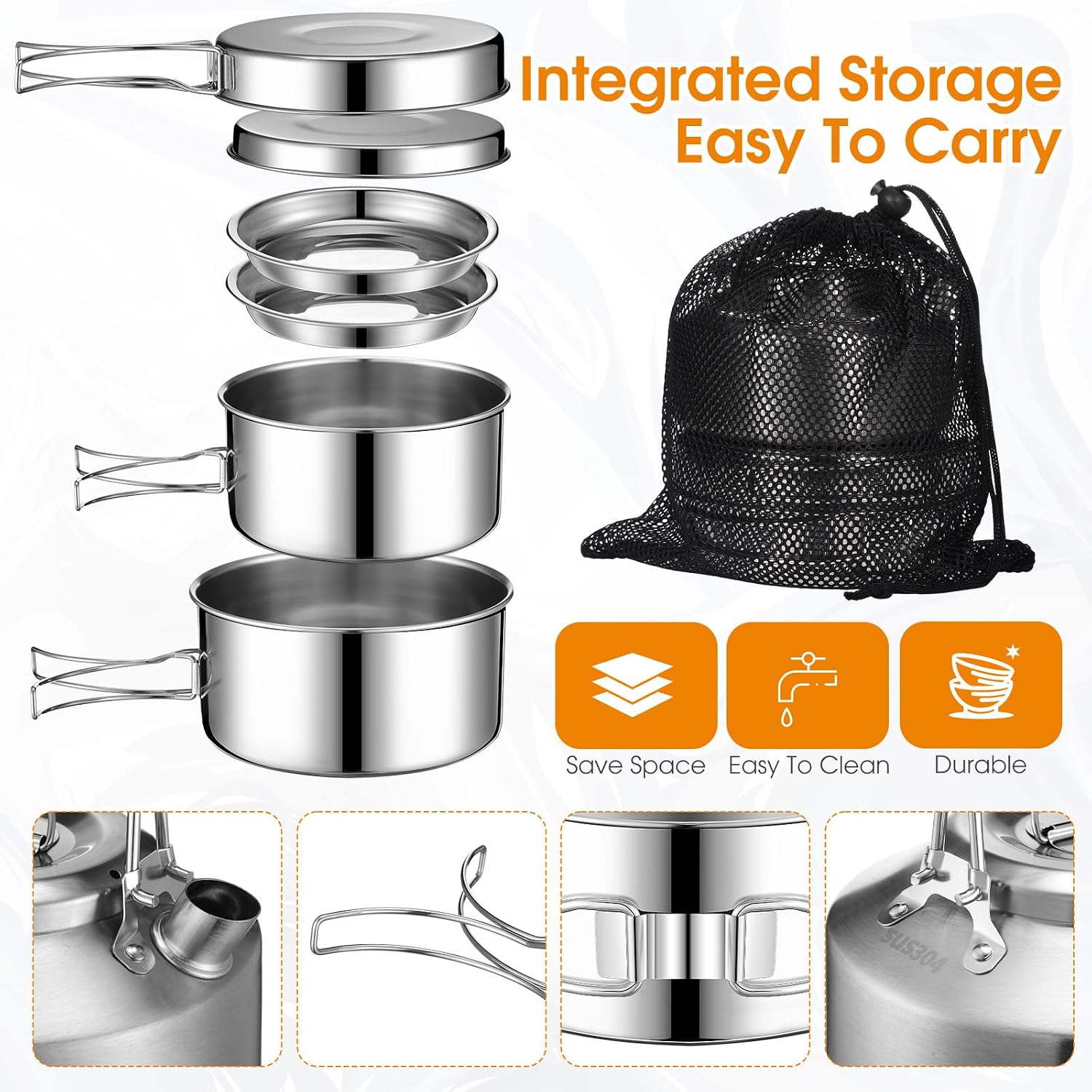 2026 Yeni Yükseltilmiş Funnymo - Camping Cooking Mess Kit incelemesi ve fiyatı