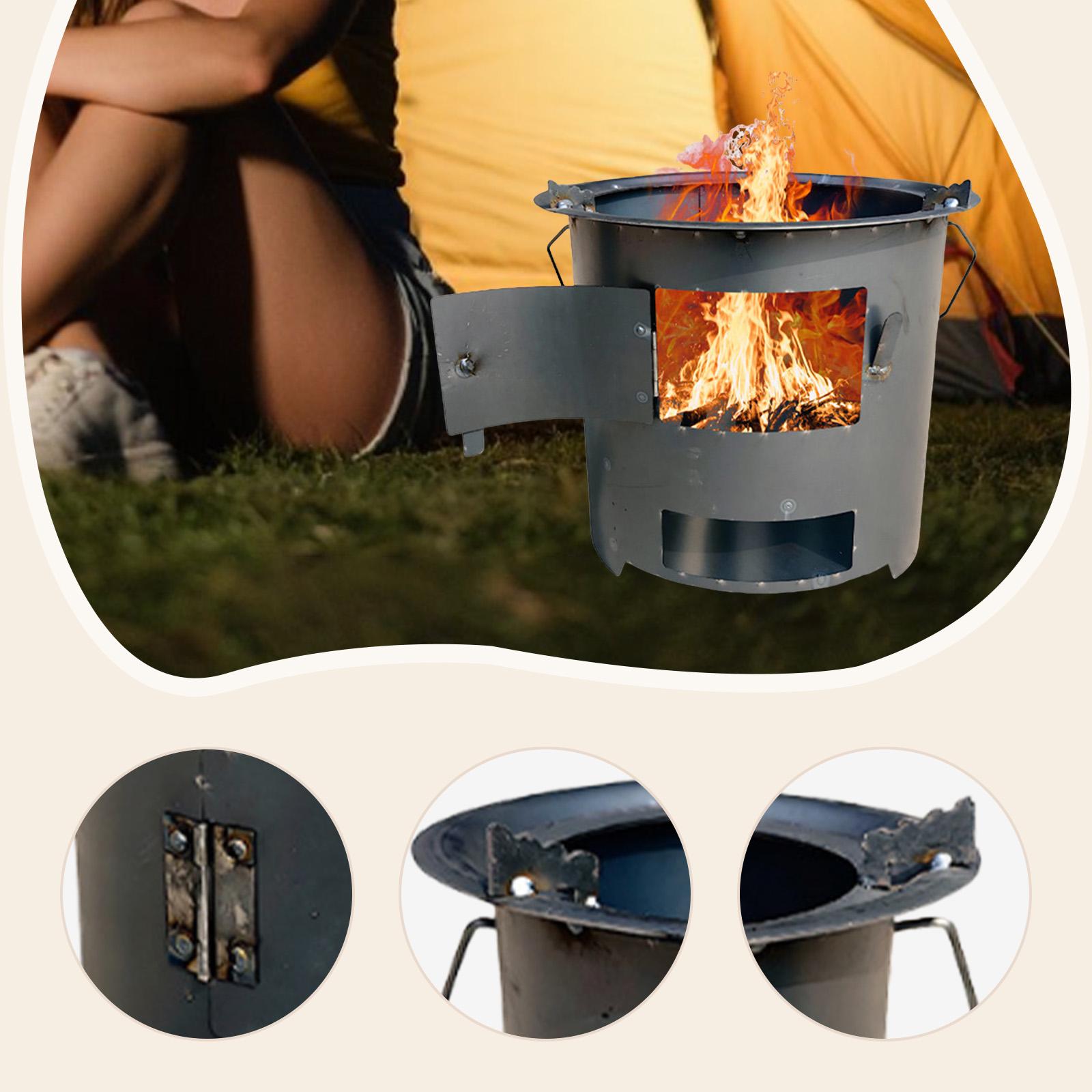 Kamp Odun Sobası Katlanabilir  - Camping Cooking Fire Stove incelemesi ve fiyatı
