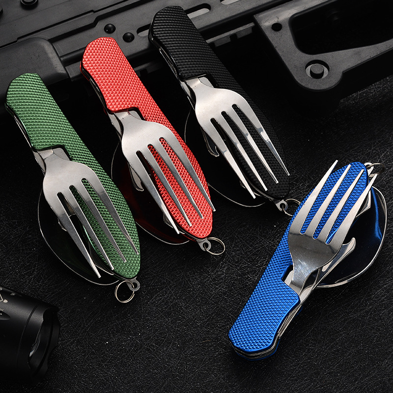 4 in1 Katlanabilir Kamp Gereçl - Camping Cooking And Cutlery Set incelemesi ve fiyatı