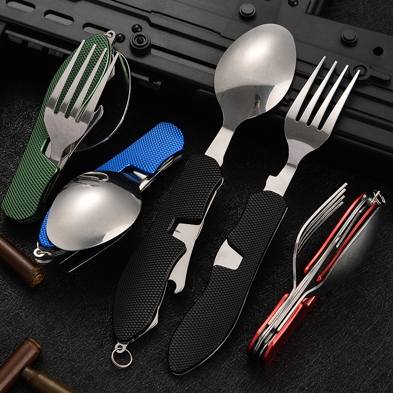 4 in1 Katlanabilir Kamp Gereçl - Camping Cooking And Cutlery Set incelemesi ve fiyatı