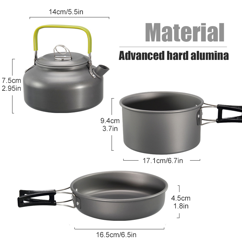 WESTTUNE Kamp Tencere Seti Alü - Camping Cooking Roll incelemesi ve fiyatı