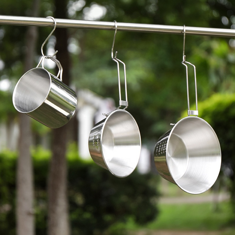 Sıcak Fırsat 304 Paslanmaz Çel - Camping Cooking Mess Kit incelemesi ve fiyatı