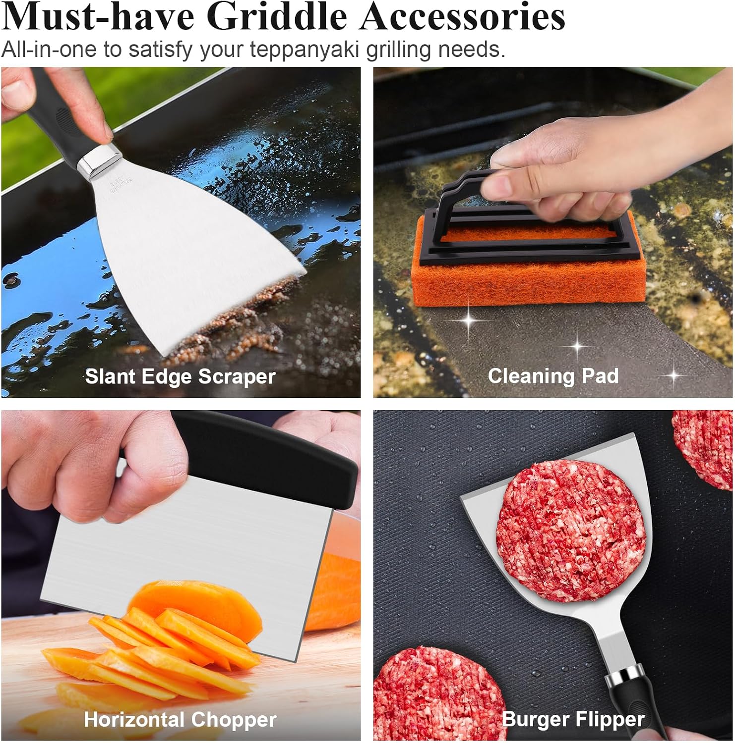 27 Parça Düz Tabanlı Izgara Ak - Camping Cooking Top incelemesi ve fiyatı