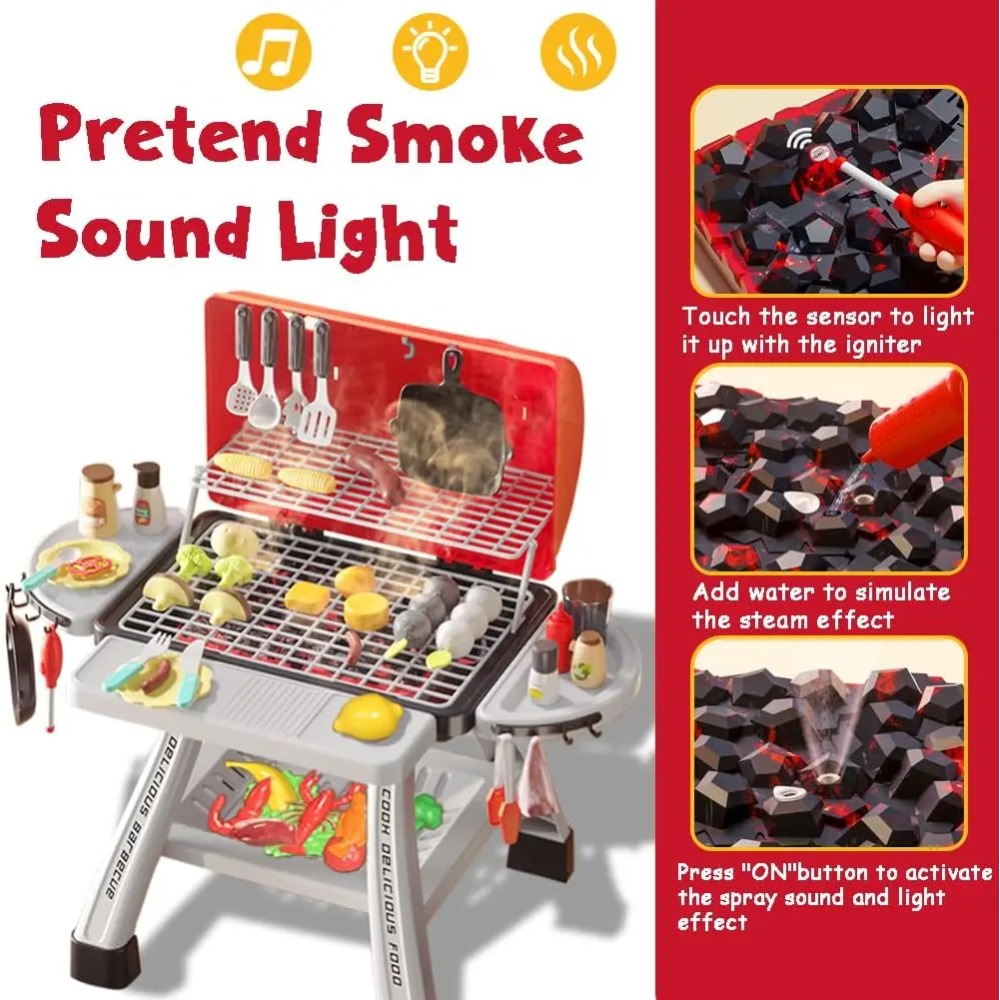 Barbekü ızgara oyuncak seti ço - Camping Cooking Kids incelemesi ve fiyatı
