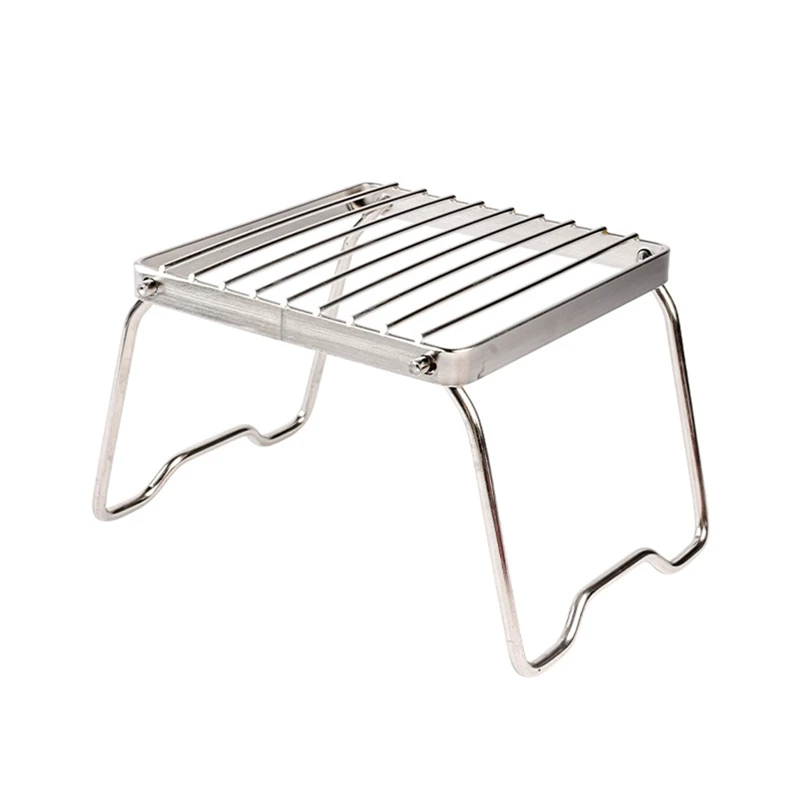 Açık Paslanmaz Çelik Soba Tutu - Camp Grill Portable Folding incelemesi ve fiyatı