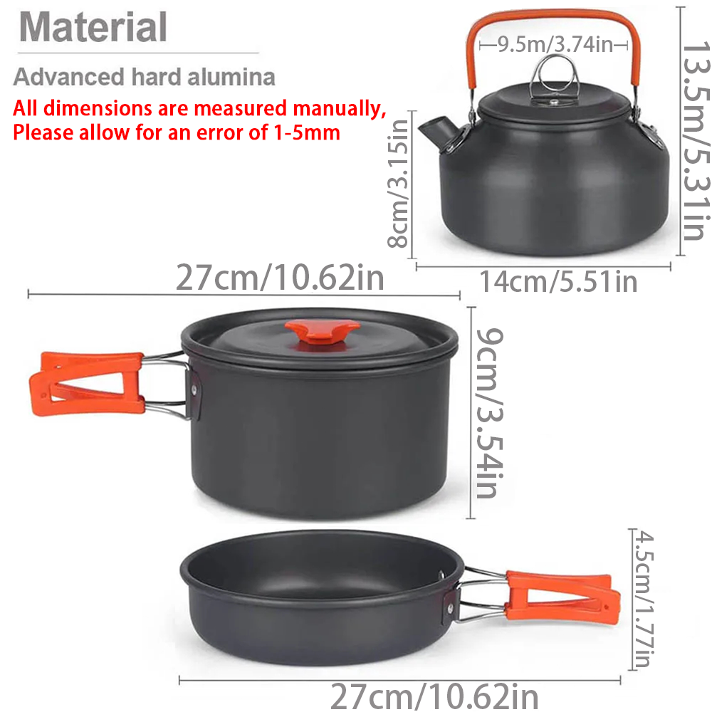 1 adet/1 takım Kamp Tencere Se - Camping Cooking Roll incelemesi ve fiyatı