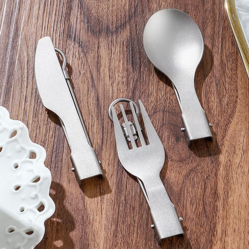 Titanyum Katlanabilir Gereç Se - Camping Cooking And Cutlery Set incelemesi ve fiyatı