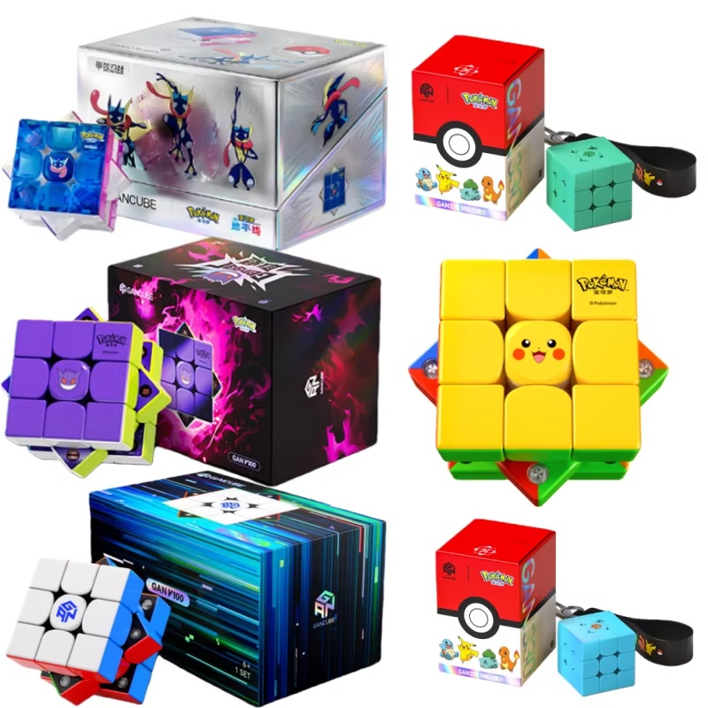 GAN Pokemon Gengar 3X3 Manyeti - Fire Starter Cube incelemesi ve fiyatı