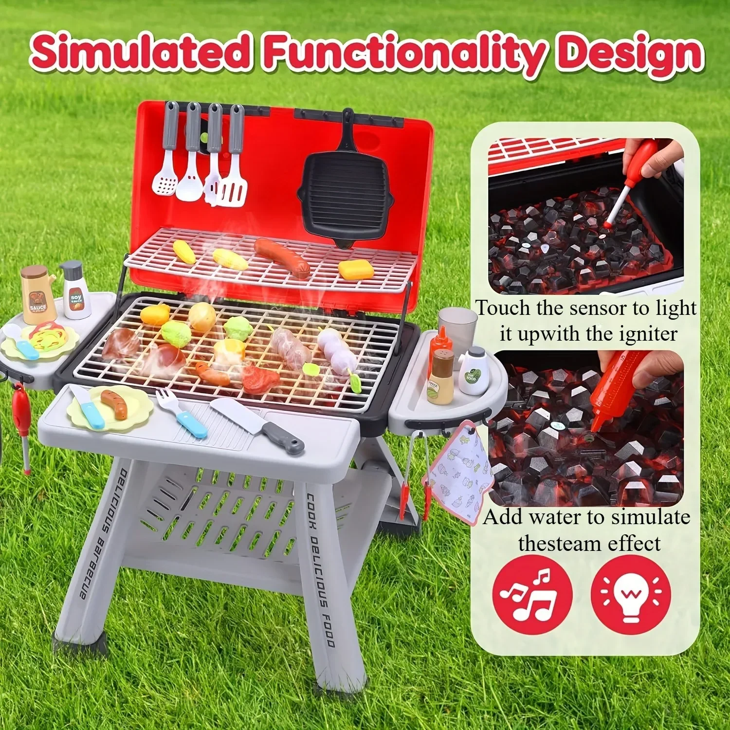 Barbekü ızgara oyuncak seti ço - Camping Cooking Kids incelemesi ve fiyatı