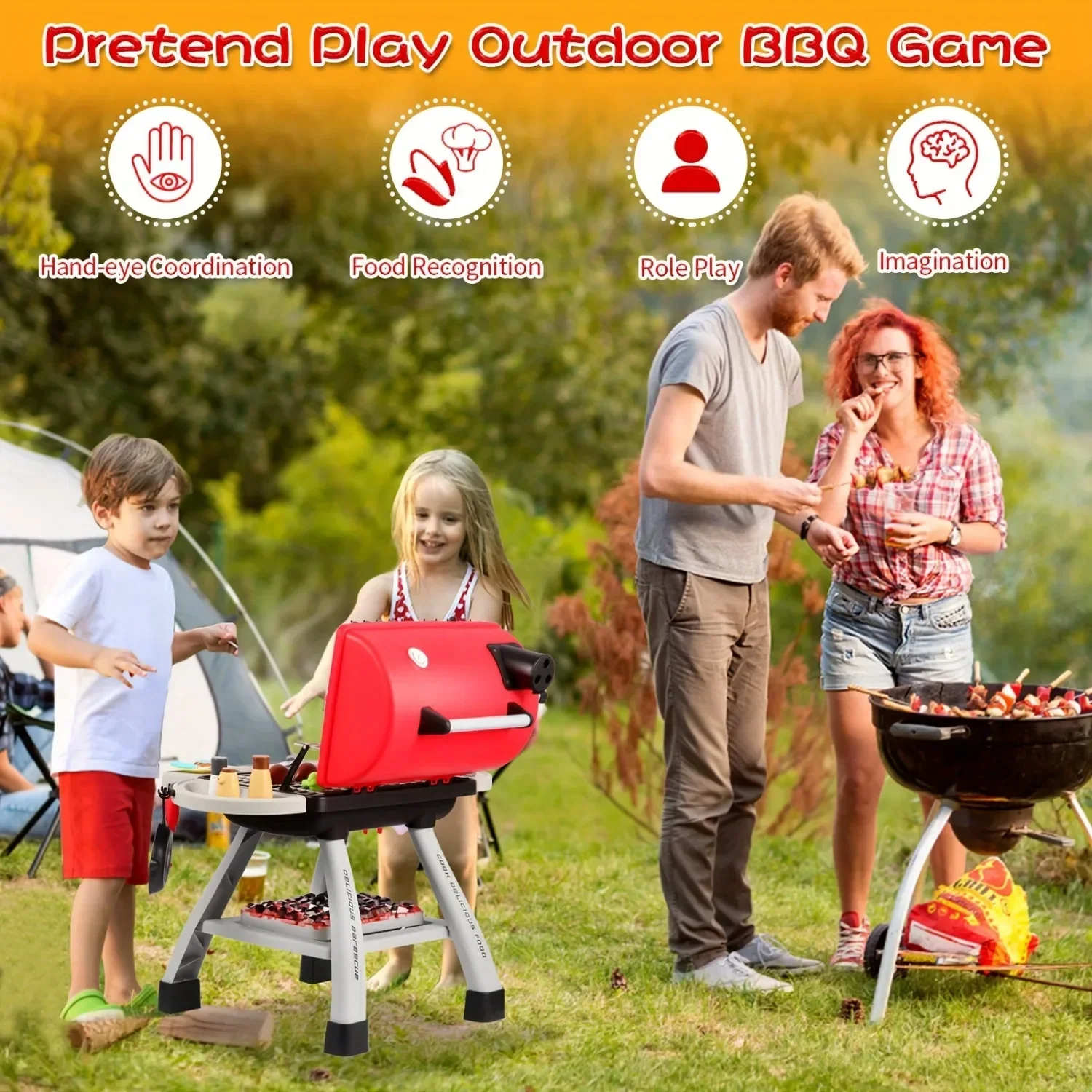 Barbekü ızgara oyuncak seti ço - Camping Cooking Kids incelemesi ve fiyatı