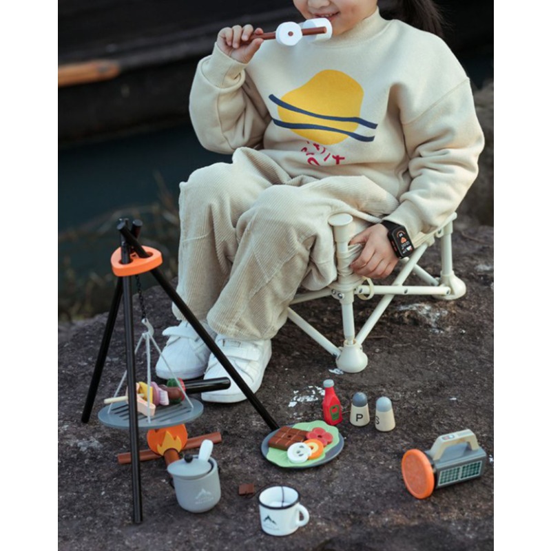 Ahşap Kamp Oyun Seti Çocuklar  - Camping Cooking Kids incelemesi ve fiyatı