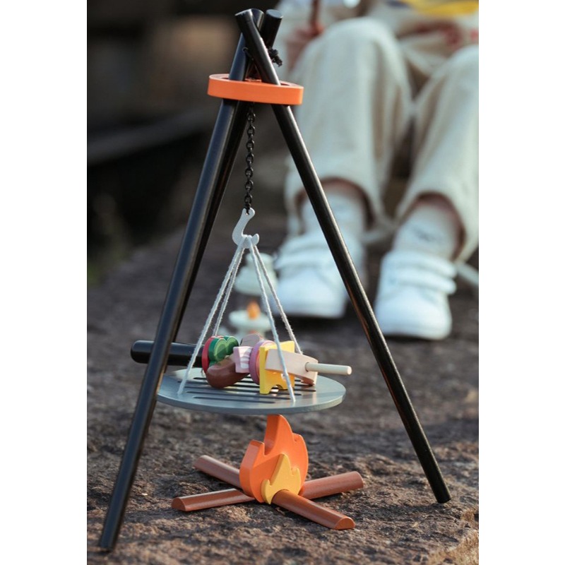 Ahşap Kamp Oyun Seti Çocuklar  - Camping Cooking Kids incelemesi ve fiyatı