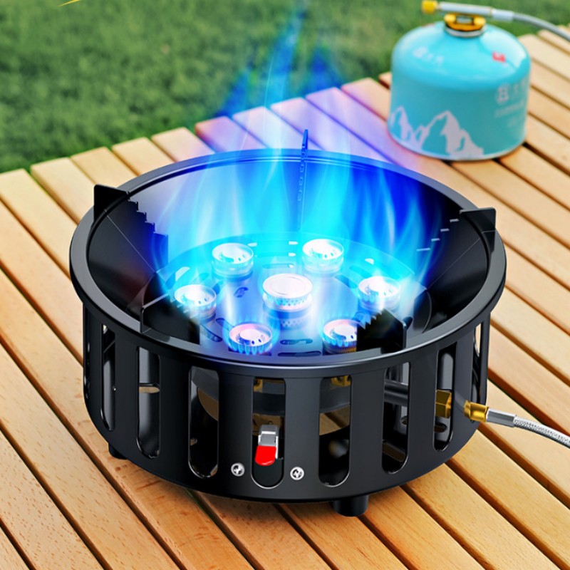 Yüksek Güçlü 7 Çekirdekli 2100 - Camping Cooking Fire Stove incelemesi ve fiyatı