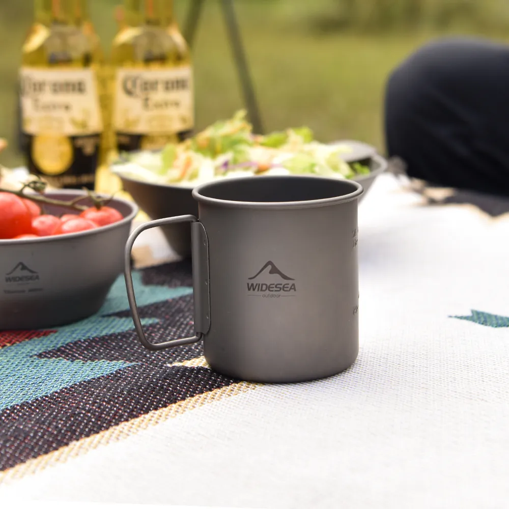 Widesea kamp kupa titanyum fin - Quechua Camping Cooking Set incelemesi ve fiyatı
