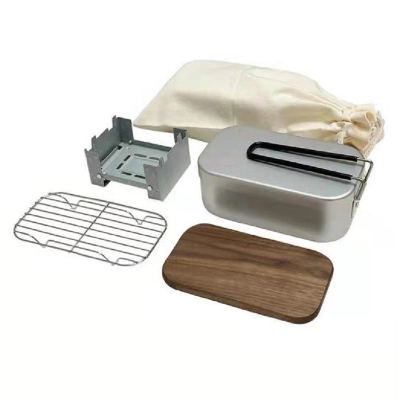 Dış Mekan Alüminyum Yemek Takı - Camping Cooking Mess Kit incelemesi ve fiyatı