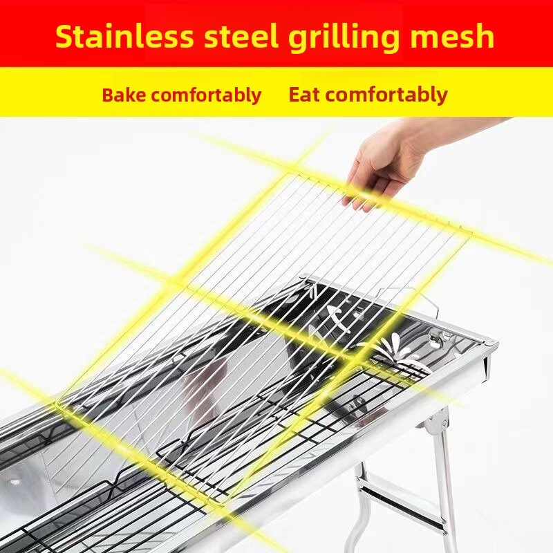 Büyük Katlanır Mangal Izgarası - Camp Grill Portable Folding incelemesi ve fiyatı