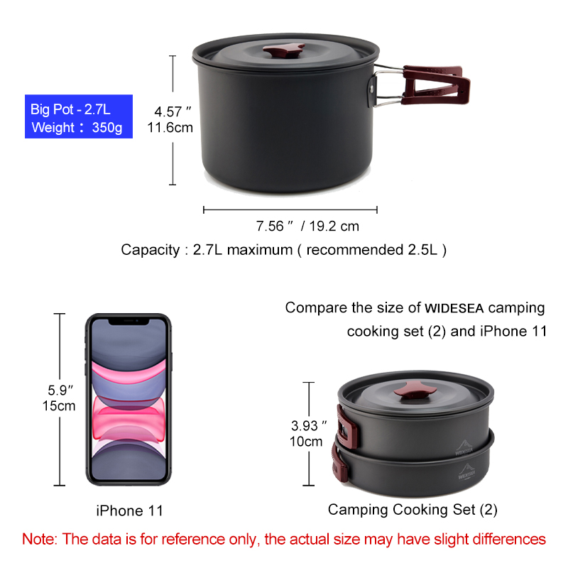Widesea kamp TENCERE SETİ açık - Quechua Camping Cooking Set incelemesi ve fiyatı
