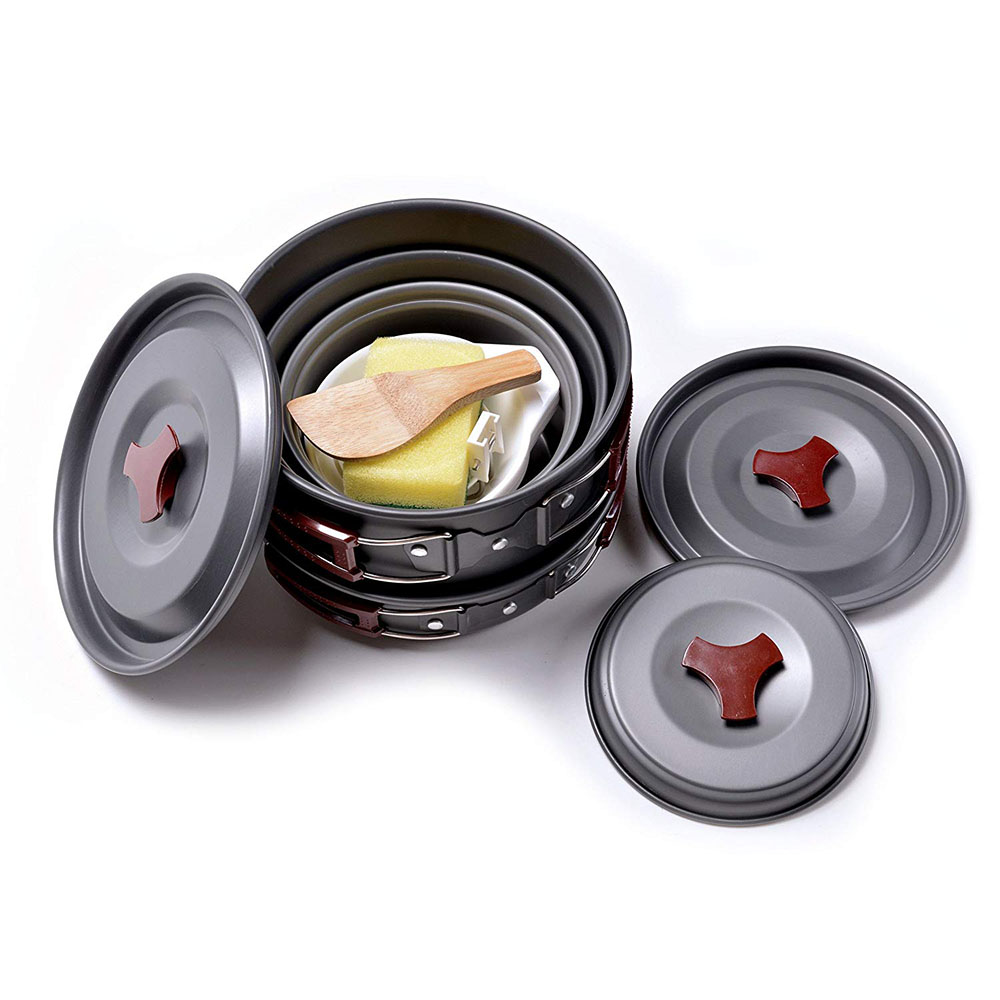 Açık Kamp Tencere Seti Yapışma - Camping Cooking Roll incelemesi ve fiyatı
