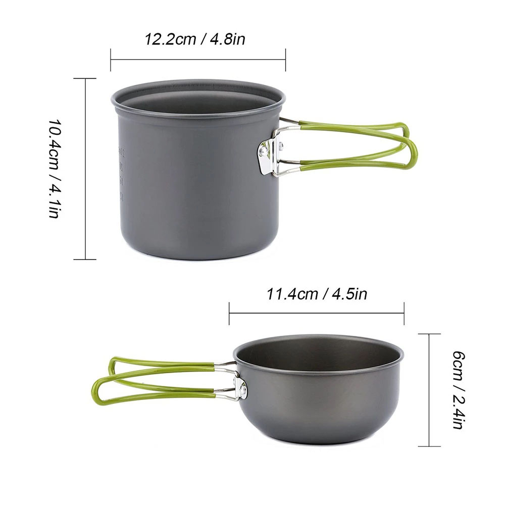 Kamp Tencere Seti Soba ile Açı - Camping Cooking Roll incelemesi ve fiyatı