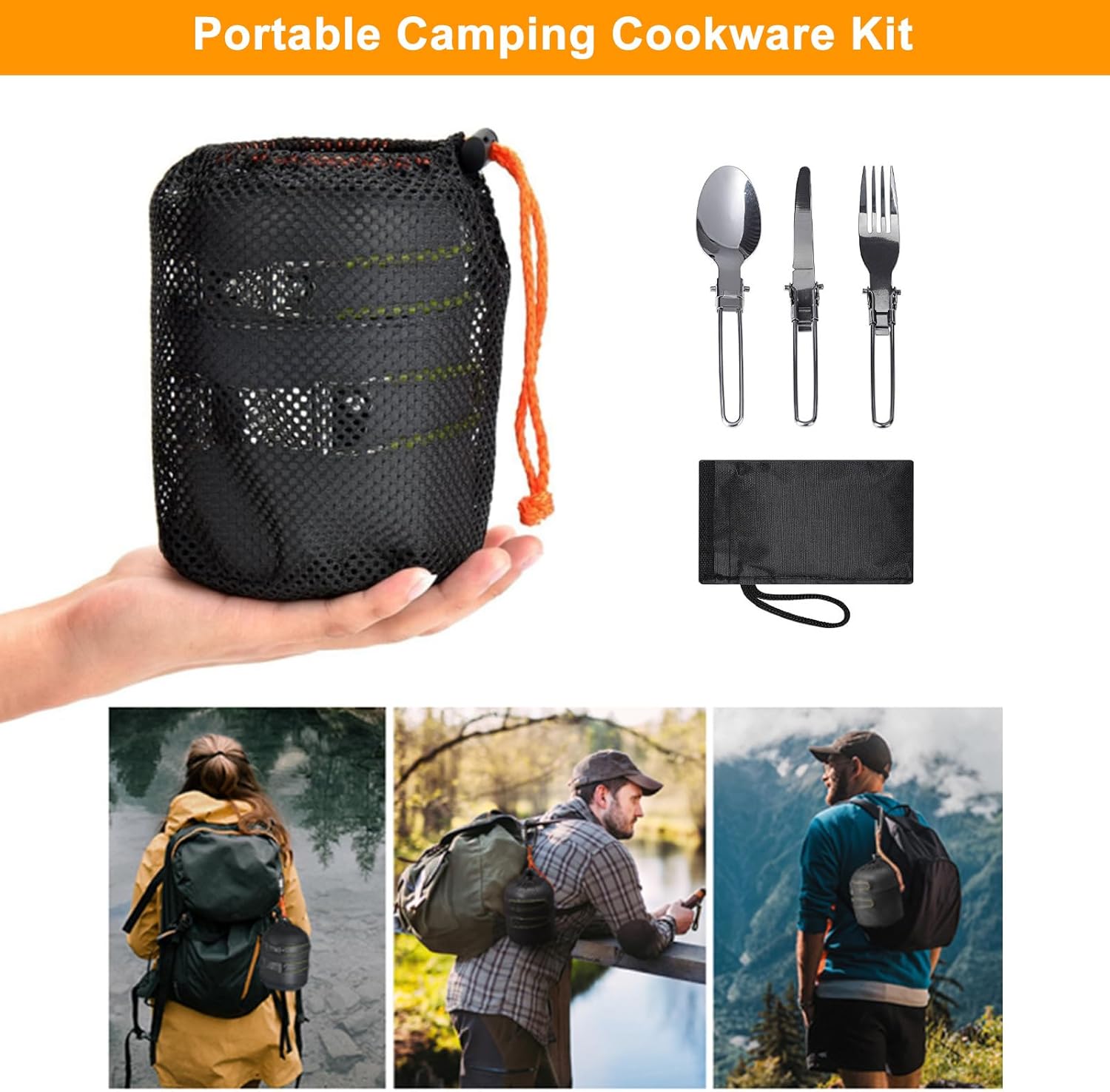 Kamp Yemek Pişirme Seti Sırt Ç - Camping Cooking Mess Kit incelemesi ve fiyatı